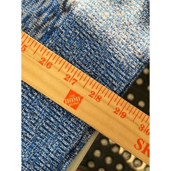 Karen Scott Crewneck Pullover Sweater Women XXL Blue Space Dyed Relaxed Winter - Picture 6 of 10